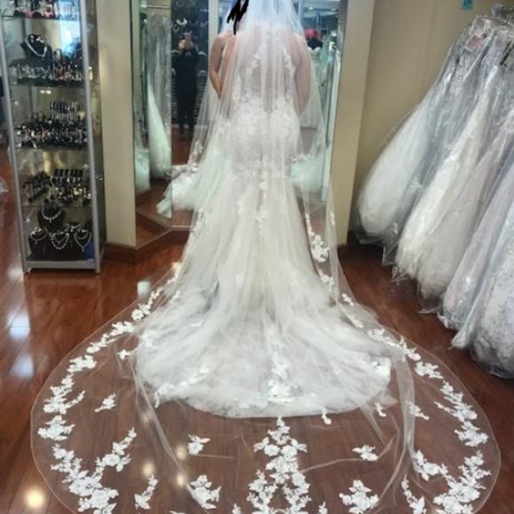 ENZOANI ELYSEE EMELIE WEDDING DRESS - Picture 4 of 6